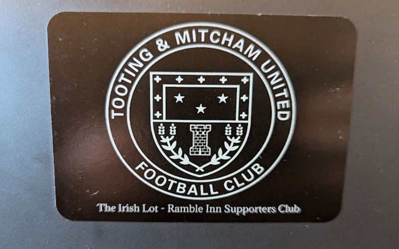 Tooting and Mitcham United The Irish Lot